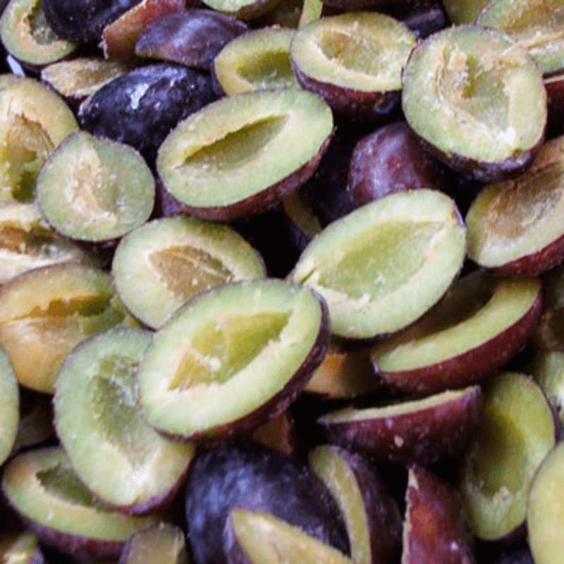 Слива половинки заморожена, 1 кг